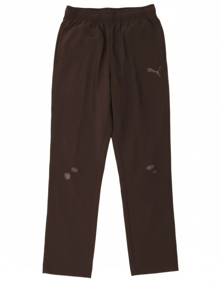 PUMA Mens Tracksuit Trousers Medium  Black Polyester