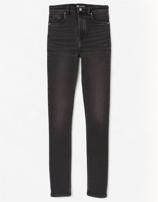 Zara Womens Skinny Jeans EU 36 XS W26 L27 Grey