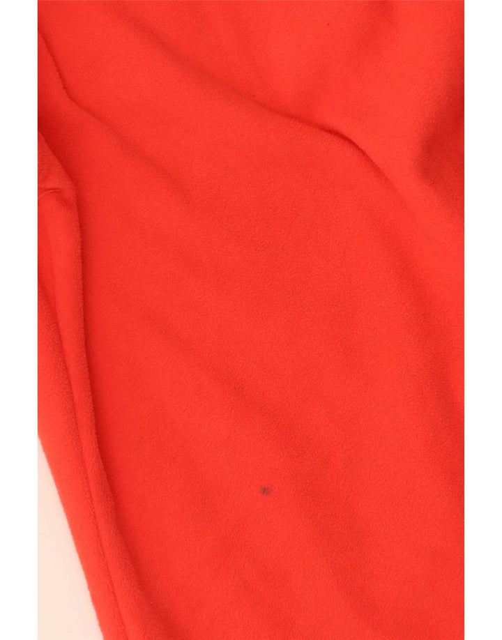 Mountain Warehouse Womens Zip Neck Fleece Jumper UK 14 Medium Red Polyester