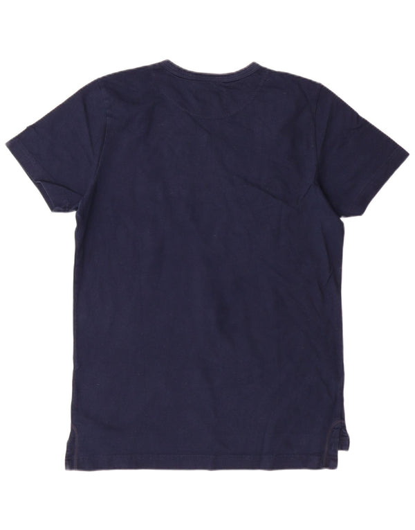 CHAMPION Boys Graphic T-Shirt Top 13-14 Years XL Navy Blue