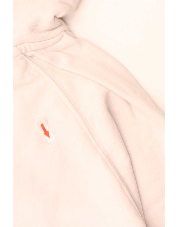 Levi's Mens Graphic Hoodie Jumper Medium Beige Cotton