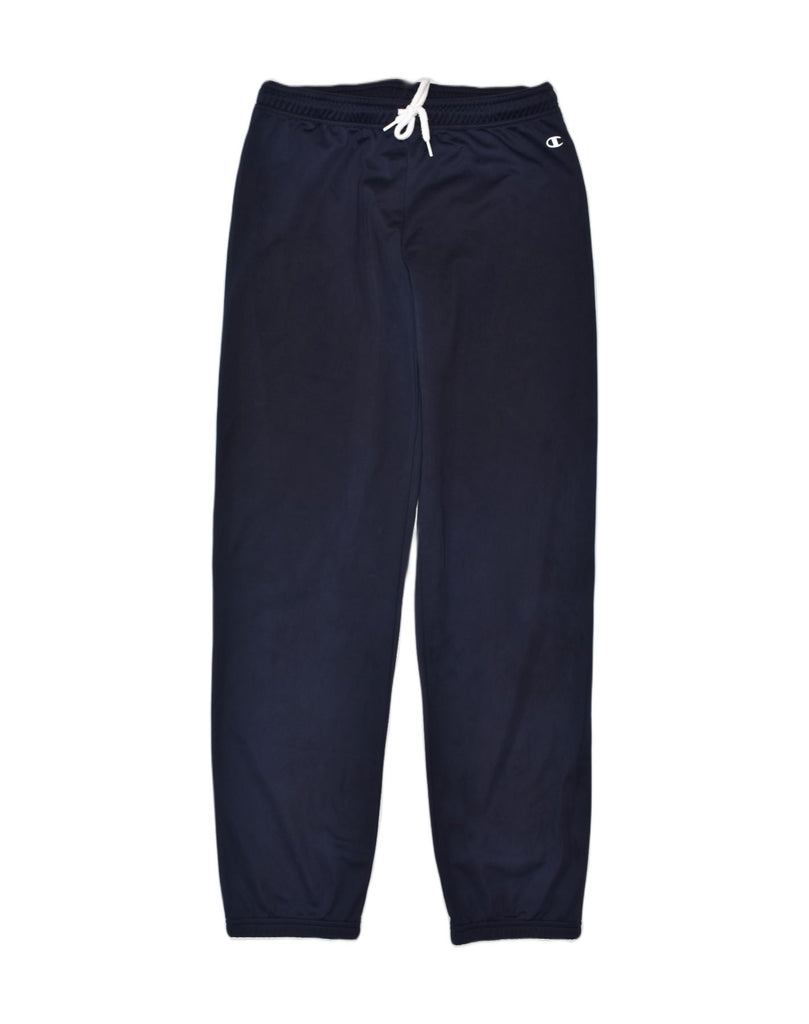 CHAMPION Boys Tracksuit Trousers Joggers 11-12 Years Large Navy Blue | Vintage Champion | Thrift | Second-Hand Champion | Used Clothing | Messina Hembry 