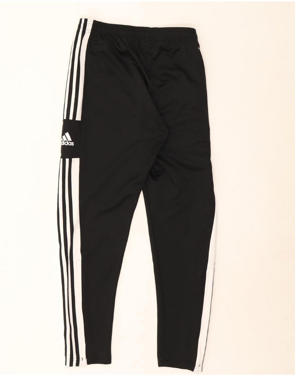 Adidas Mens Graphic Tracksuit Trousers Large Black Polyester