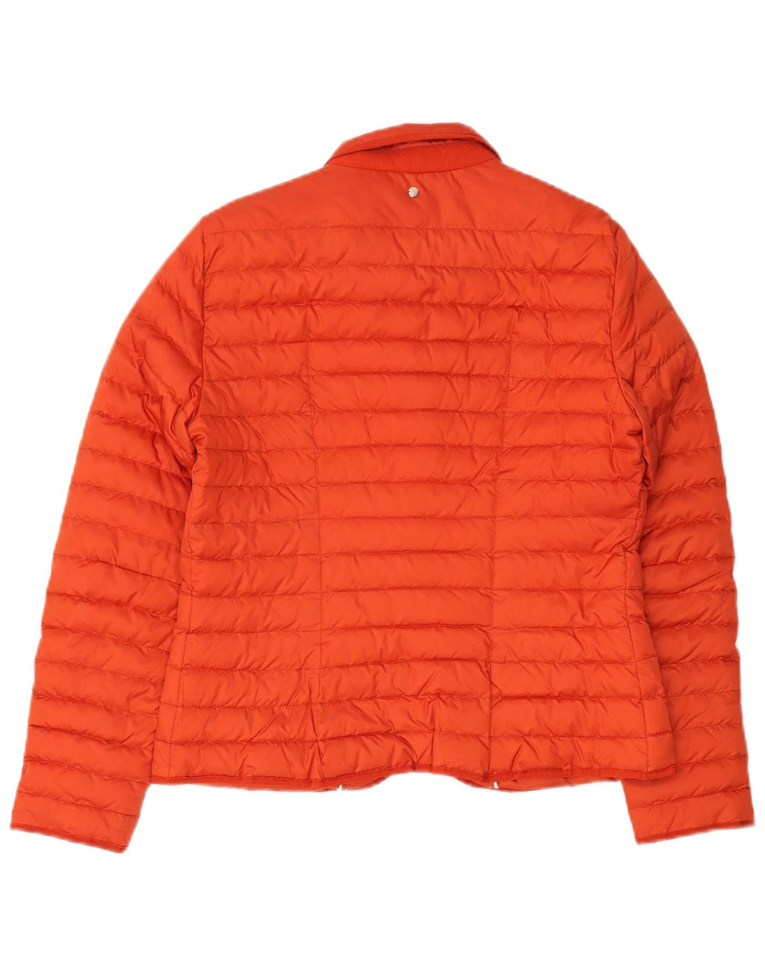 Massimo Dutti Womens Padded Jacket UK 16 Large Orange