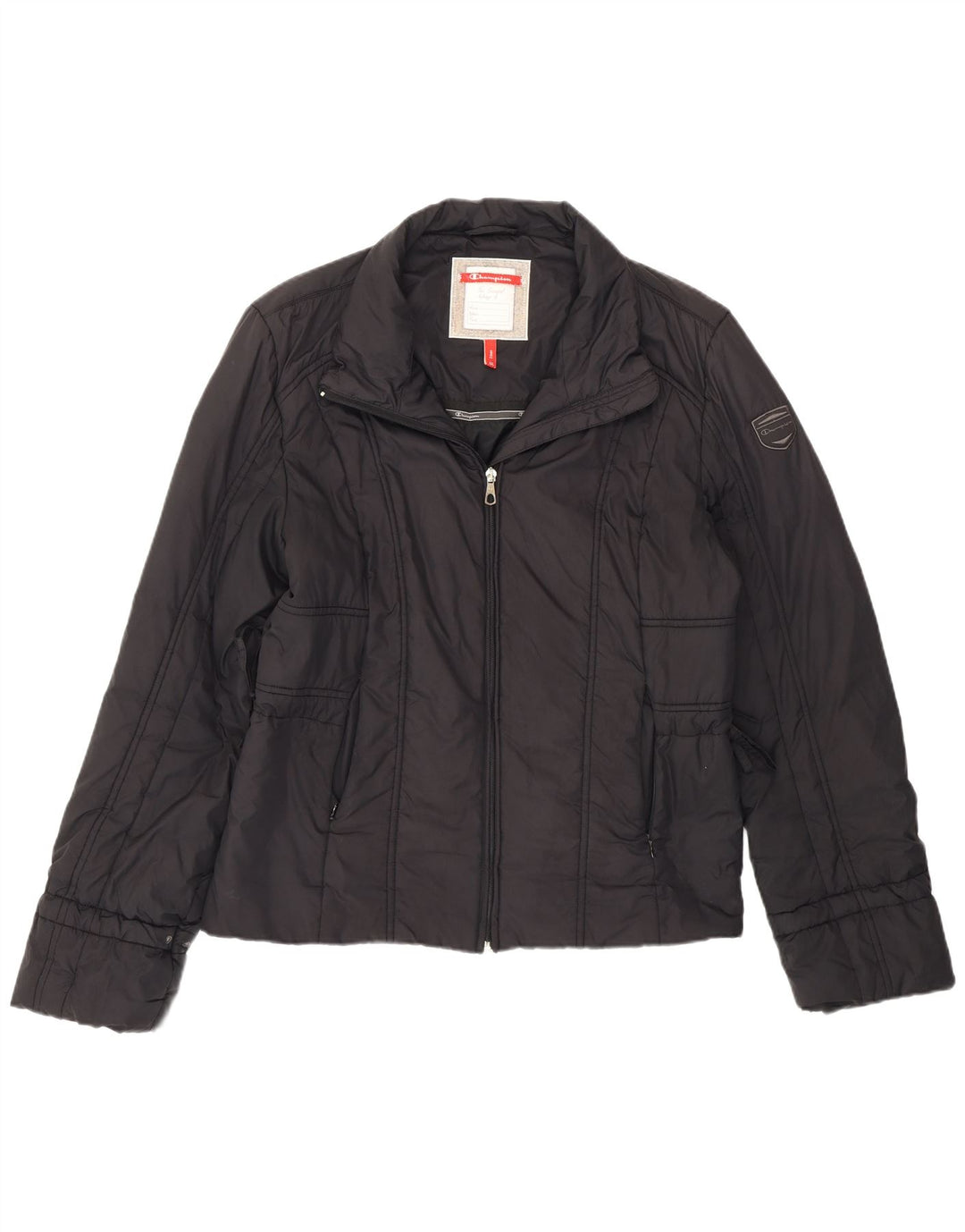 Champion Womens Padded Jacket UK 18 XL Black Polyester