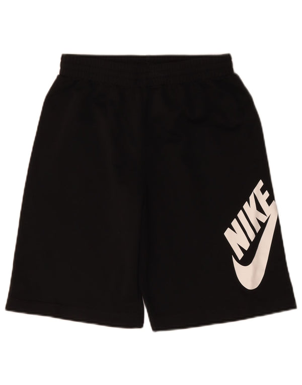 Nike Boys Graphic Sport Shorts 12-13 Years Large Black Polyester