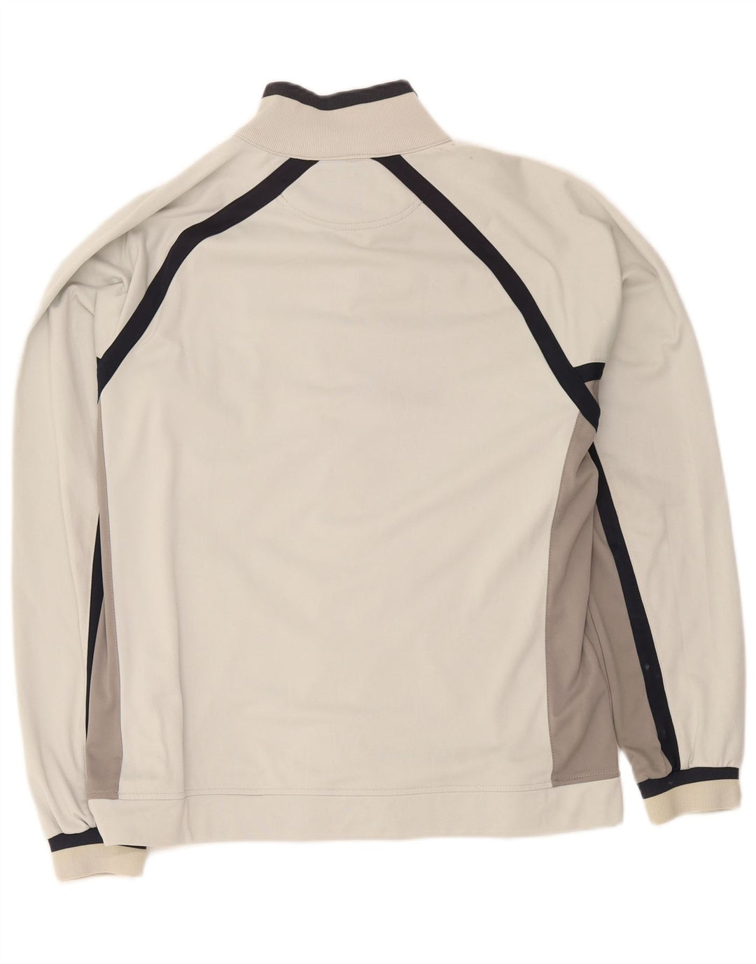 Champion Mens Tracksuit Top Jacket XL White Colourblock Polyester