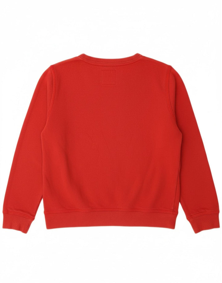 LEVI'S Boys Graphic Sweatshirt Jumper 13-14 Years Red Cotton