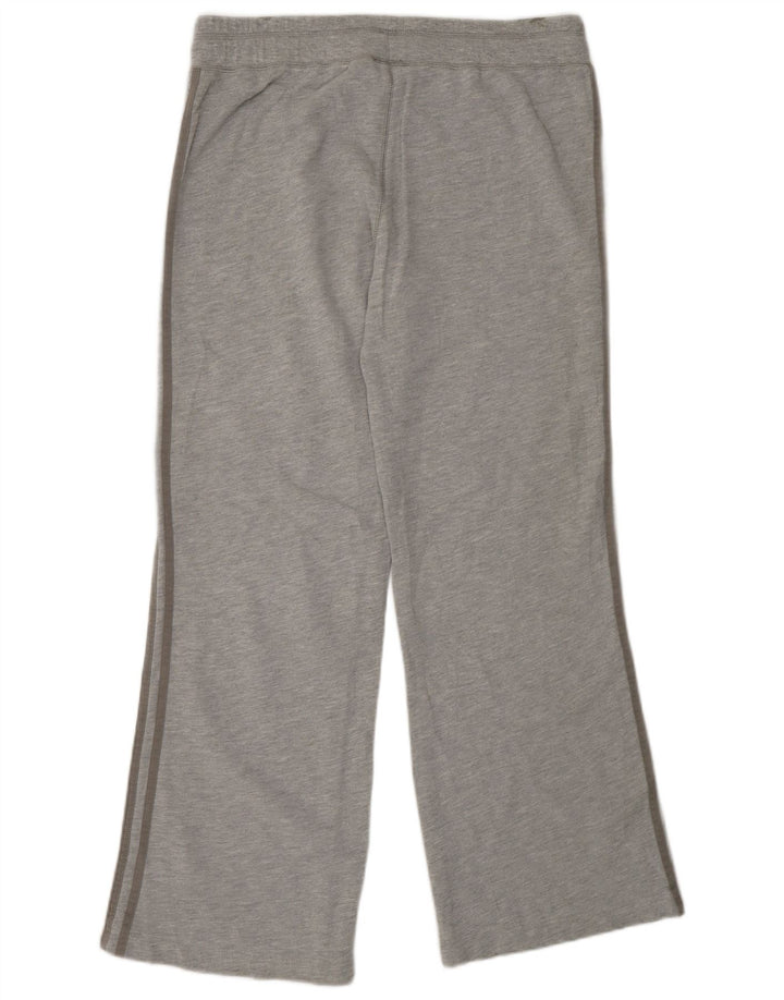 ADIDAS Womens Tracksuit Trousers UK 10 Small  Grey Cotton