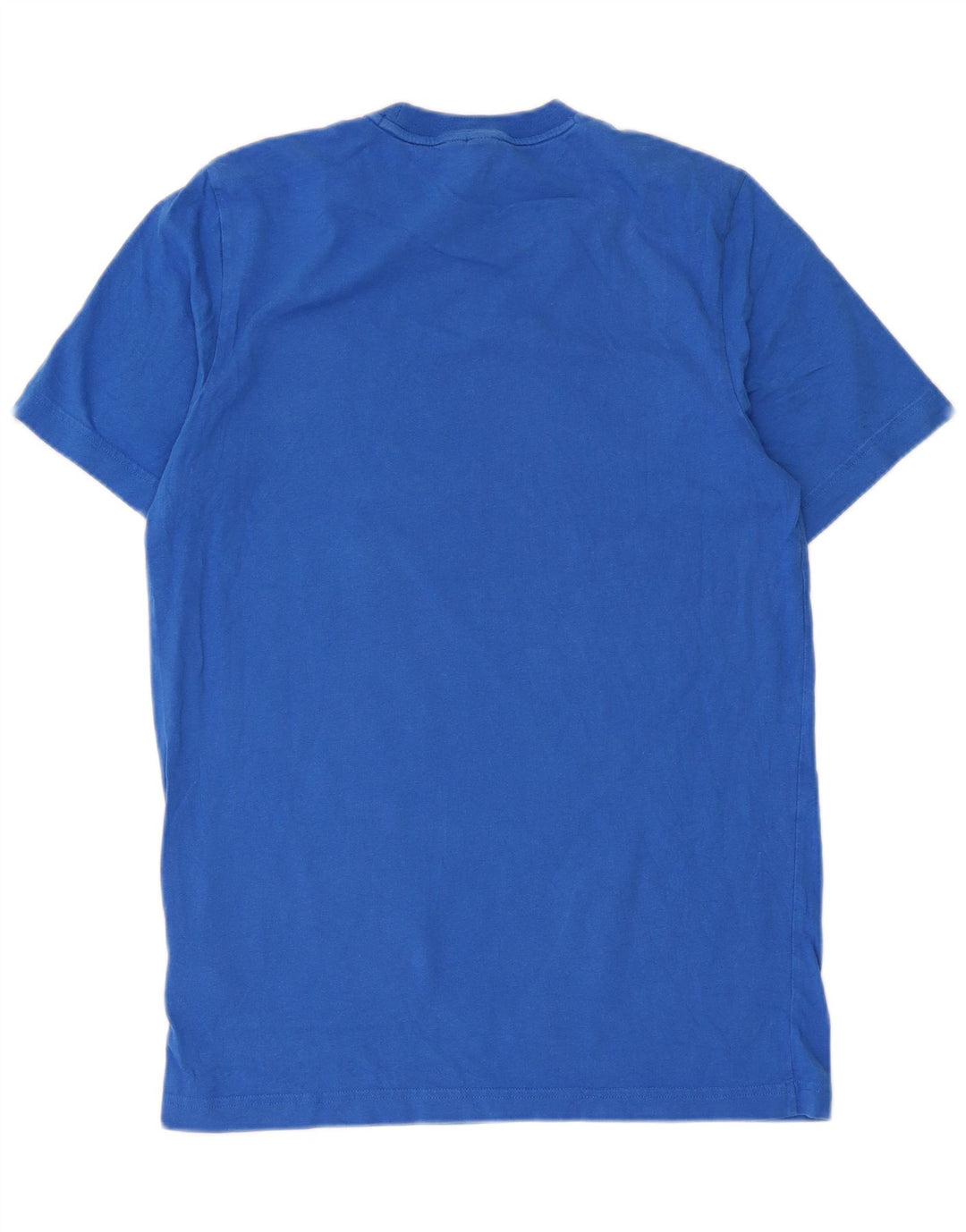 Adidas Mens Graphic T-Shirt Top Medium Blue Cotton