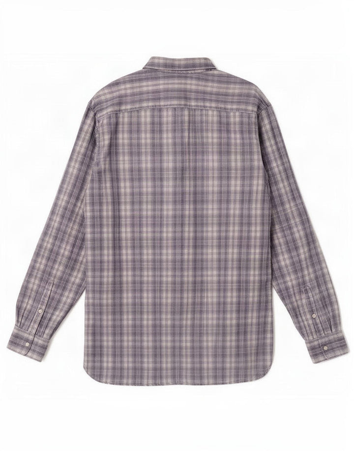 Timberland Mens Regular Fit Shirt 2XL Grey Check Cotton