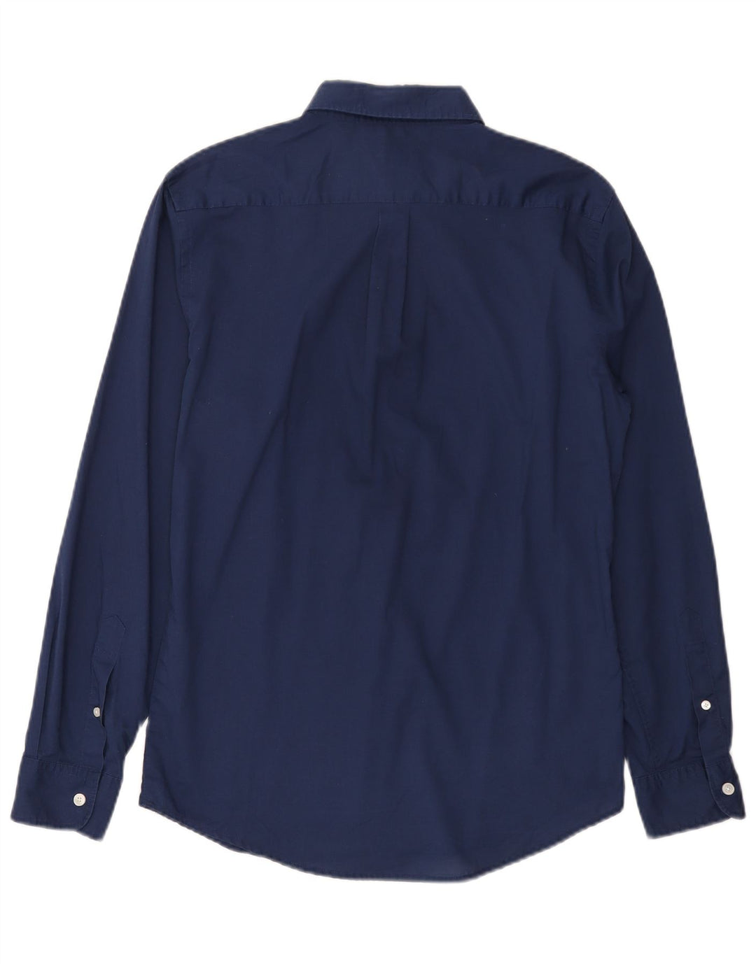 Dockers Mens Shirt Medium Navy Blue Cotton