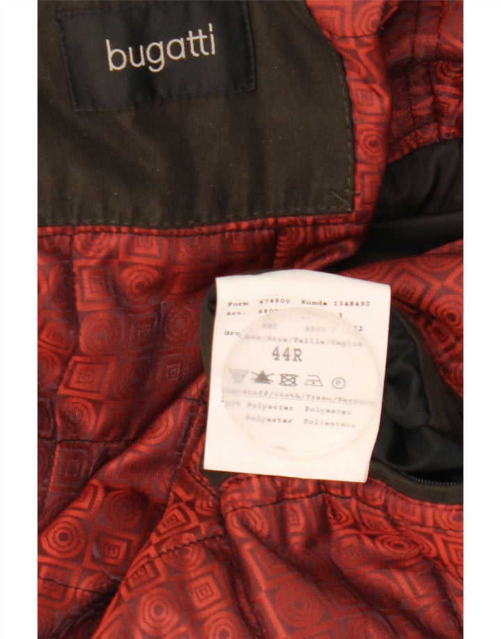 Bugatti Mens Windbreaker Coat UK 44 2XL Khaki Polyester