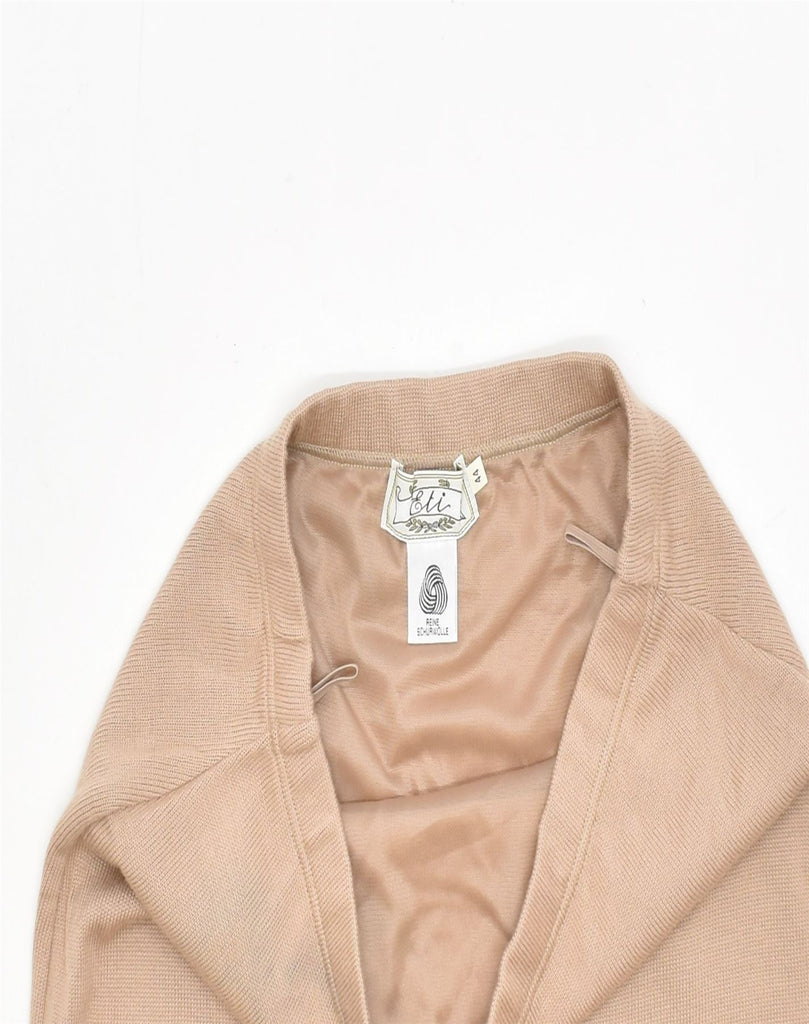 VINTAGE Womens Pencil Skirt EU 44 Large W32 Beige Virgin Wool | Vintage | Thrift | Second-Hand | Used Clothing | Messina Hembry 