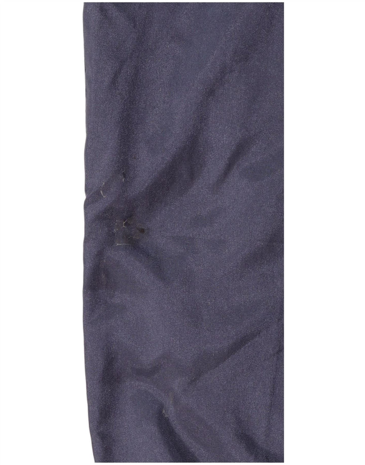 Vintage Mens Tracksuit Trousers Joggers Medium  Purple Polyamide