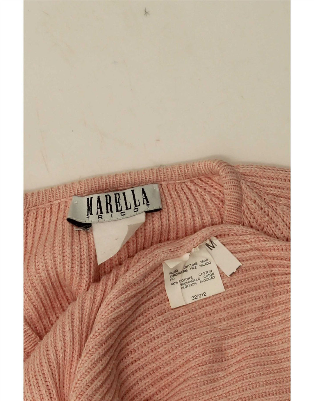 Marella Womens Cardigan Sweater UK 14 Medium Pink Cotton