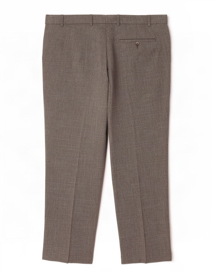 Marks & Spencer Mens Regular Fit Suit Trousers W40 L29 Grey Polyester