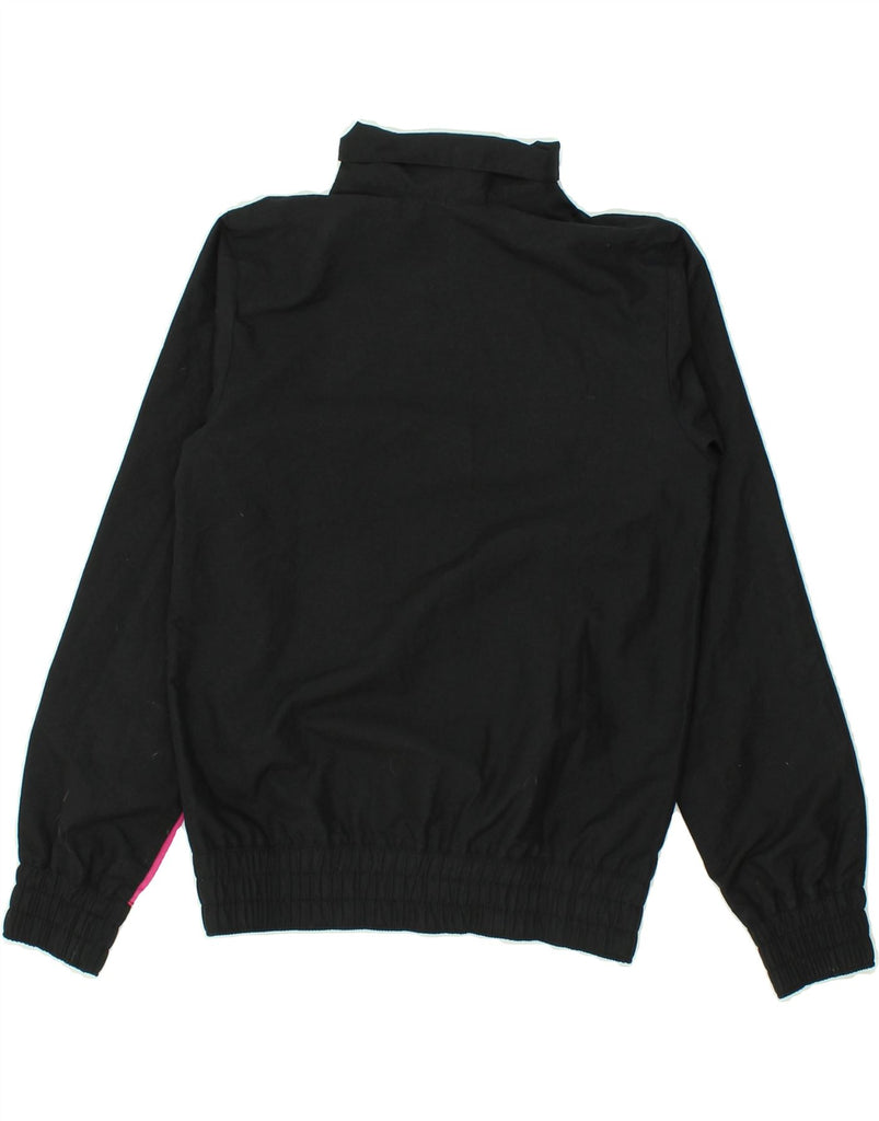 NIKE Girls Tracksuit Top Jacket 10-11 Years Medium  Black Colourblock Vintage Nike and Second-Hand Nike from Messina Hembry 