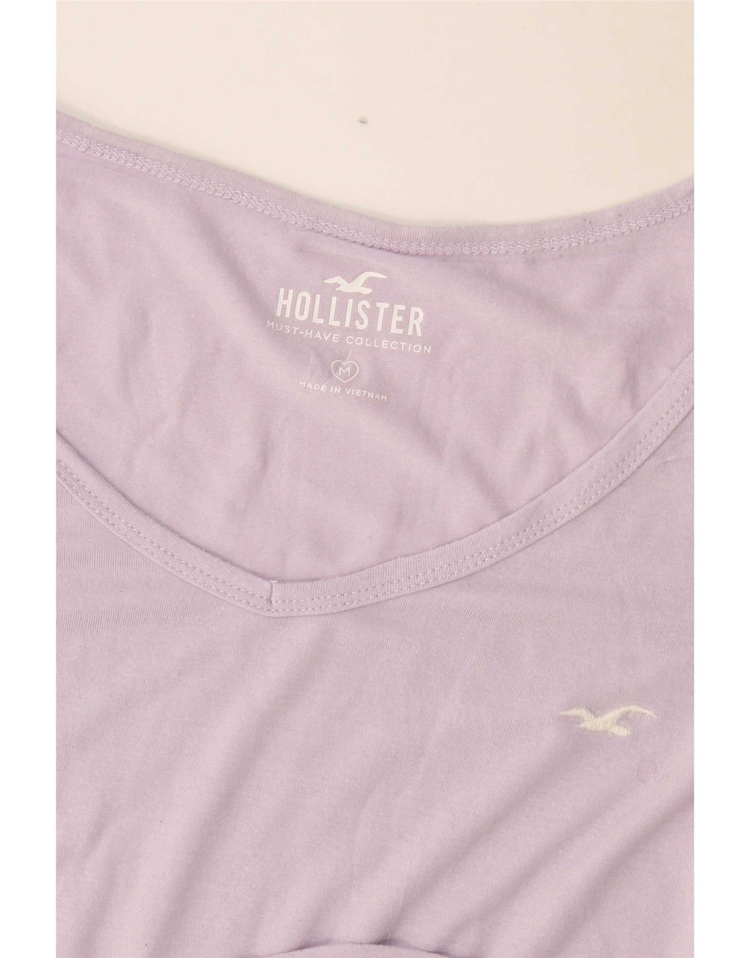 Hollister Womens T-Shirt Top UK 14 Medium Purple