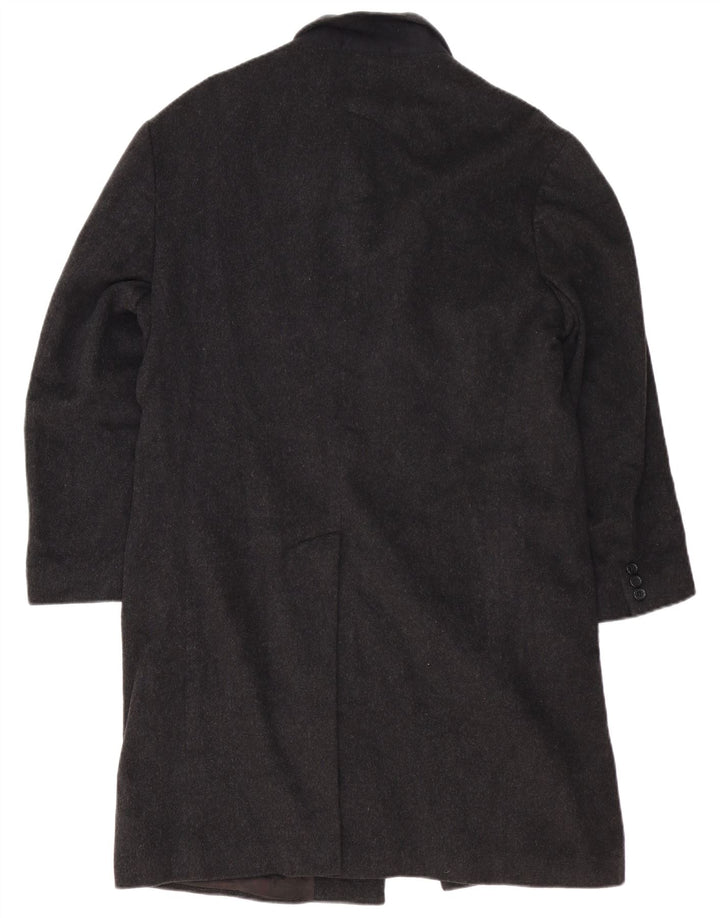 Fratelli Bacci Mens Overcoat UK 40 Large Grey Cashmere