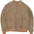 Sea Barrier Mens Bomber Jacket UK 42 XL Beige