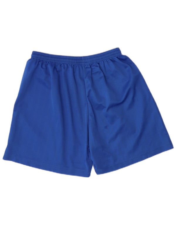 UMBRO Mens Sport Shorts Large  Blue Polyester