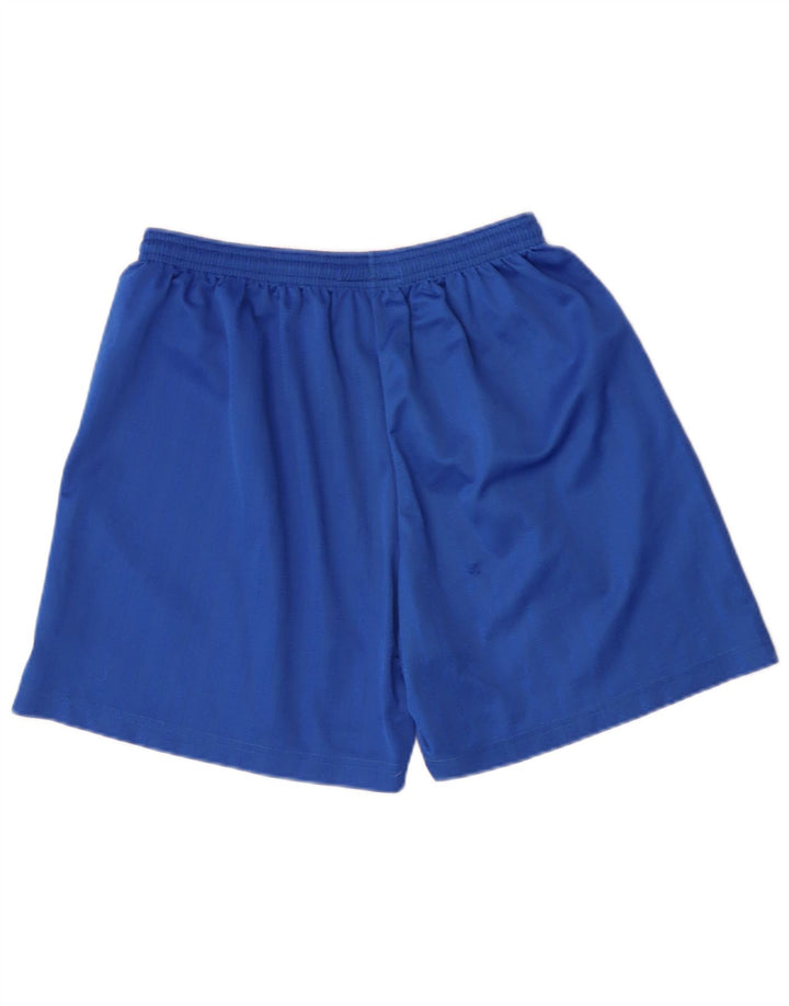 UMBRO Mens Sport Shorts Large  Blue Polyester