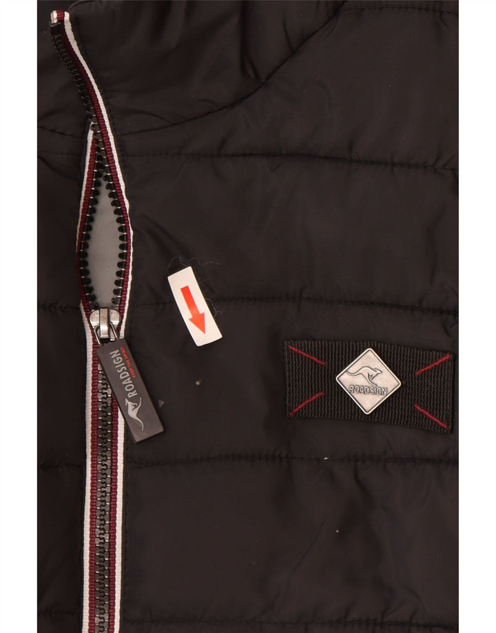 Roadsign Mens Padded Gilet UK 42 XL Black Polyester