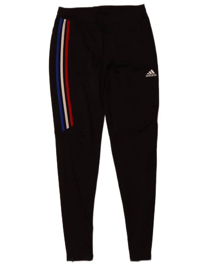 ADIDAS Womens Climacool Tracksuit Trousers UK 4/6 XS Black Colourblock