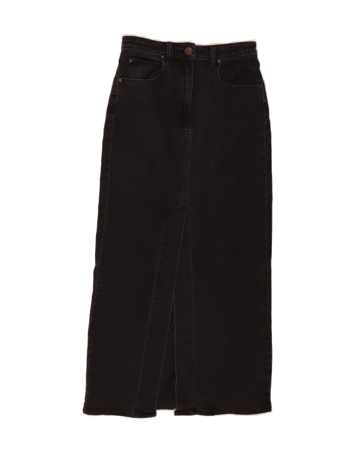 LEE Womens Denim Skirt  W28 Medium Black Cotton Vintage Lee and Second-Hand Lee from Messina Hembry 