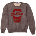 Champion Mens Graphic Sweatshirt Jumper Small Grey Flecked Cotton