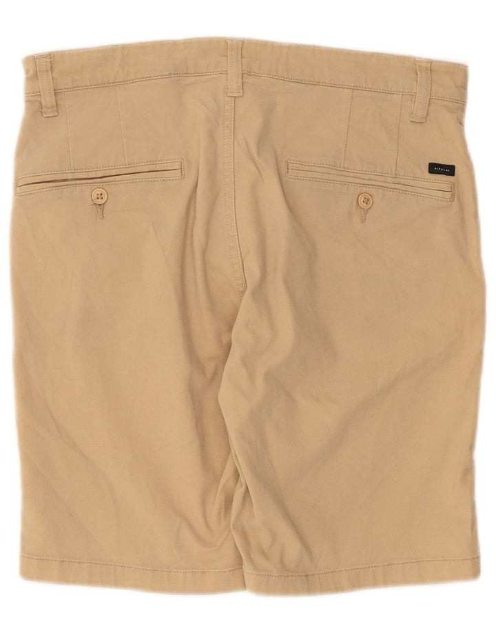 Rip Curl Mens Tailored Chino Shorts W30 Medium Beige Cotton