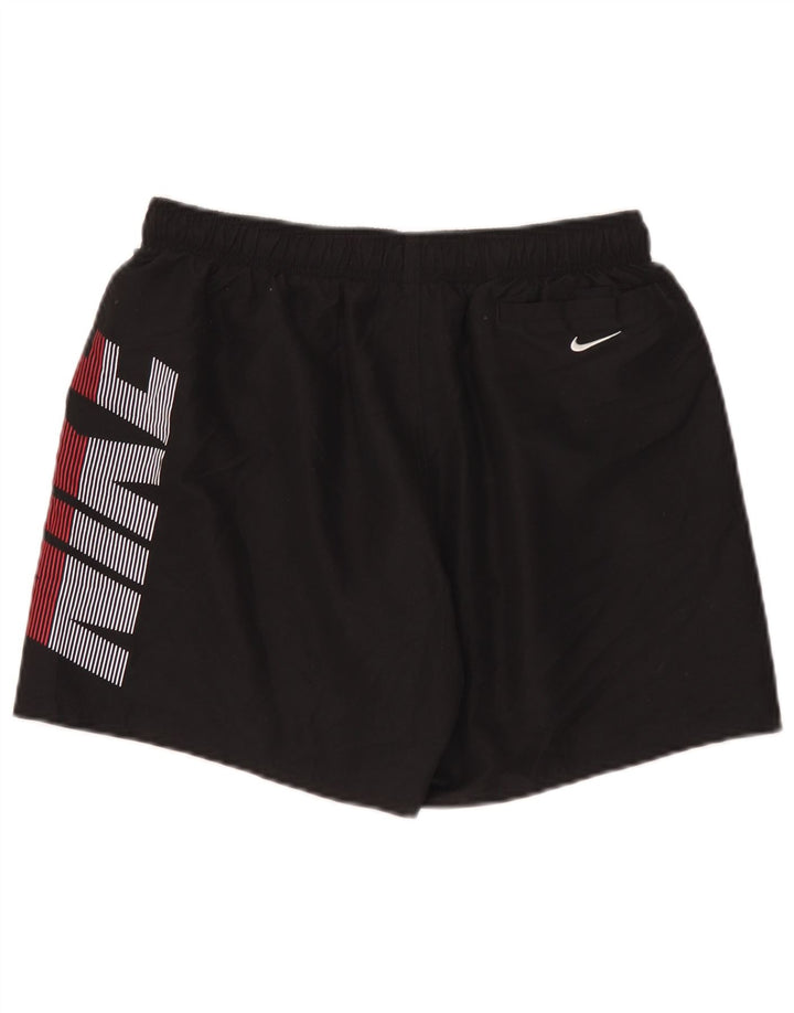 Nike Mens Graphic Sport Shorts Medium Black Polyester