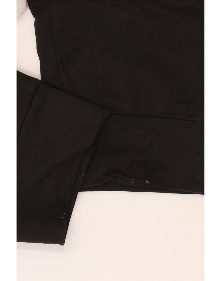 PUMA Womens Graphic Leggings UK 16 Large  Black Cotton