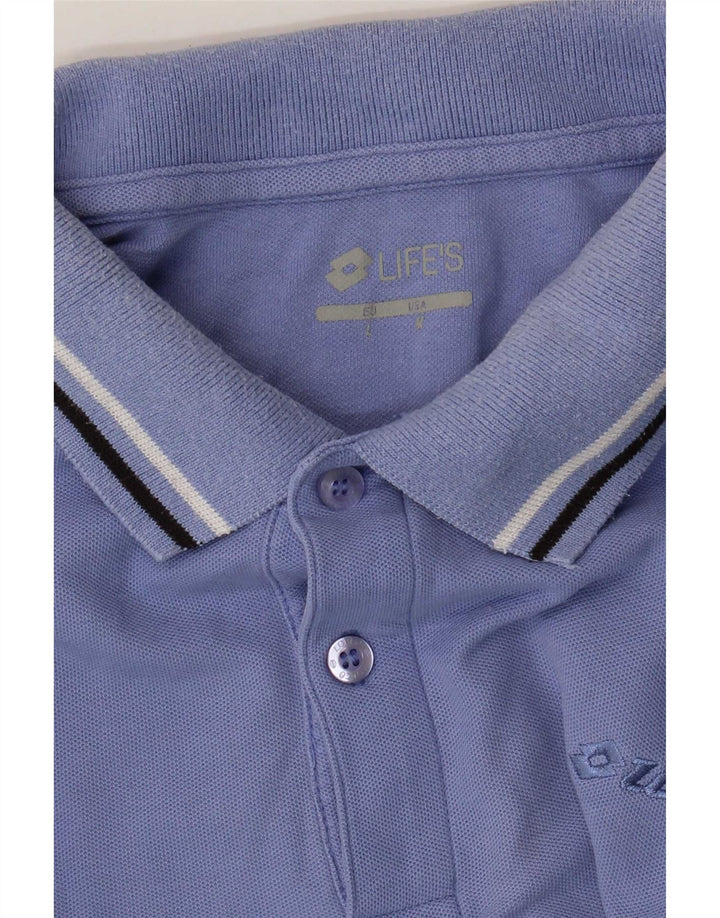 Lotto Mens Polo Shirt Medium Purple