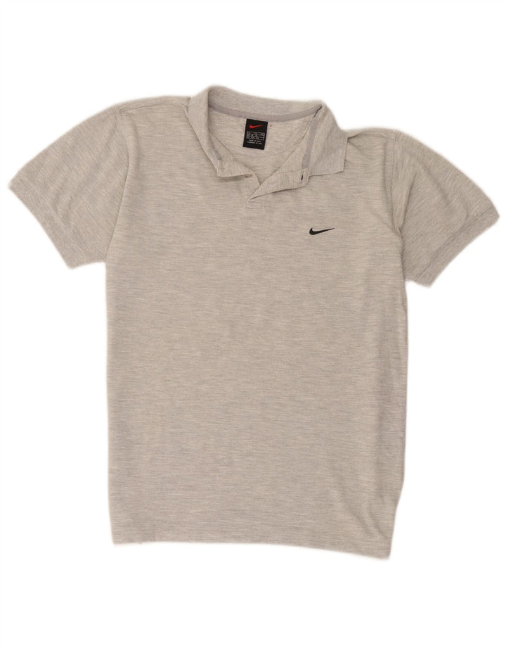 Nike Boys Polo Shirt 15-16 Years XL Grey Cotton