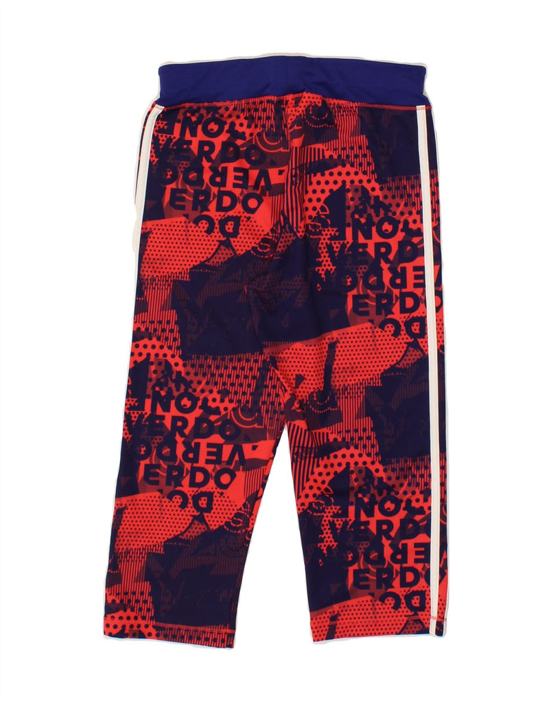 ADIDAS Boys Tracksuit Trousers 14-15 Years XL Red Colourblock Vintage Adidas and Second-Hand Adidas from Messina Hembry 