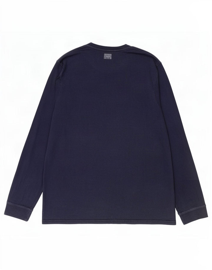 Levi's Mens Top Long Sleeve XL Navy Blue Cotton