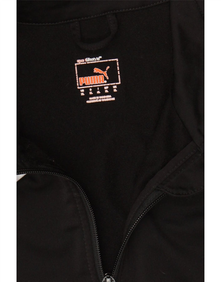 PUMA Mens Tracksuit Top Jacket XL Black Vintage Puma and Second-Hand Puma from Messina Hembry 