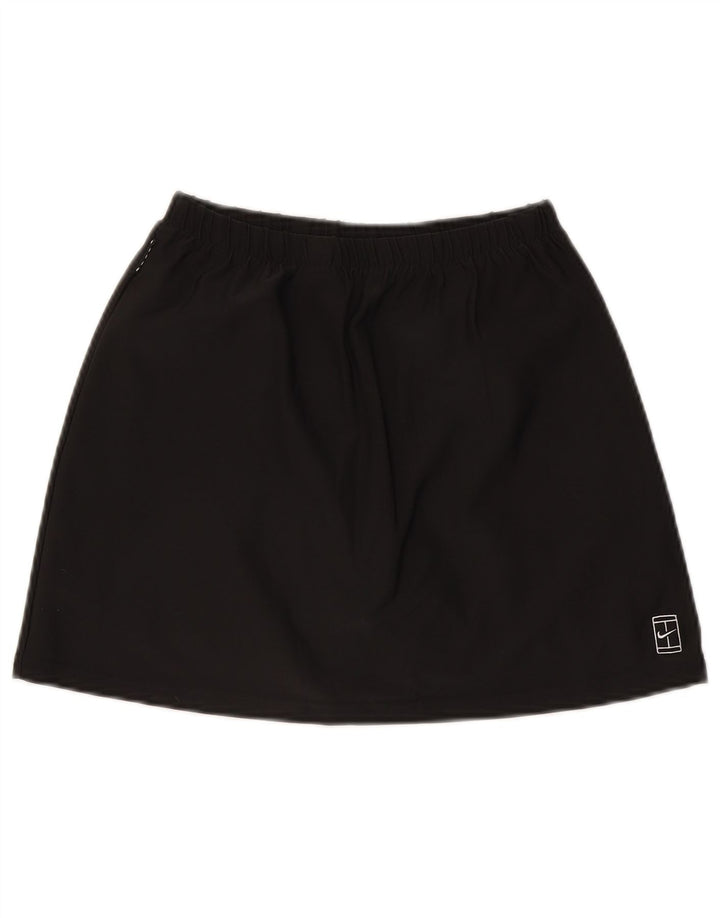 Nike Womens Tennis Skirt US 8/10 Medium Black Polyester