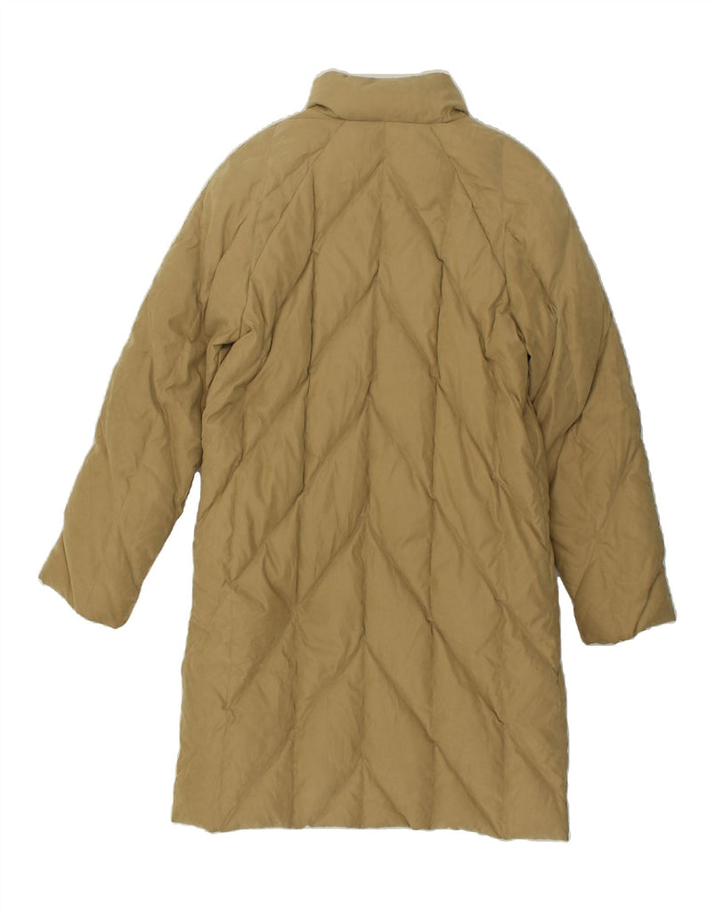FILA Womens Padded Coat IT 44 Medium Beige Polyester | Vintage Fila | Thrift | Second-Hand Fila | Used Clothing | Messina Hembry 