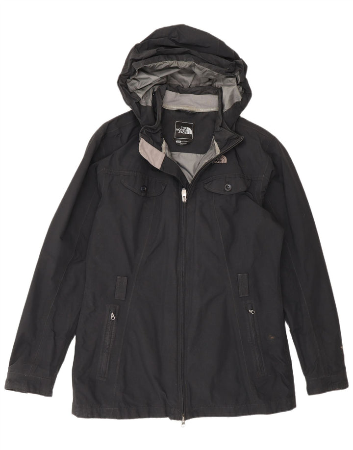 The North Face Womens Hooded Waterproof Jacket UK 16 Large Black
