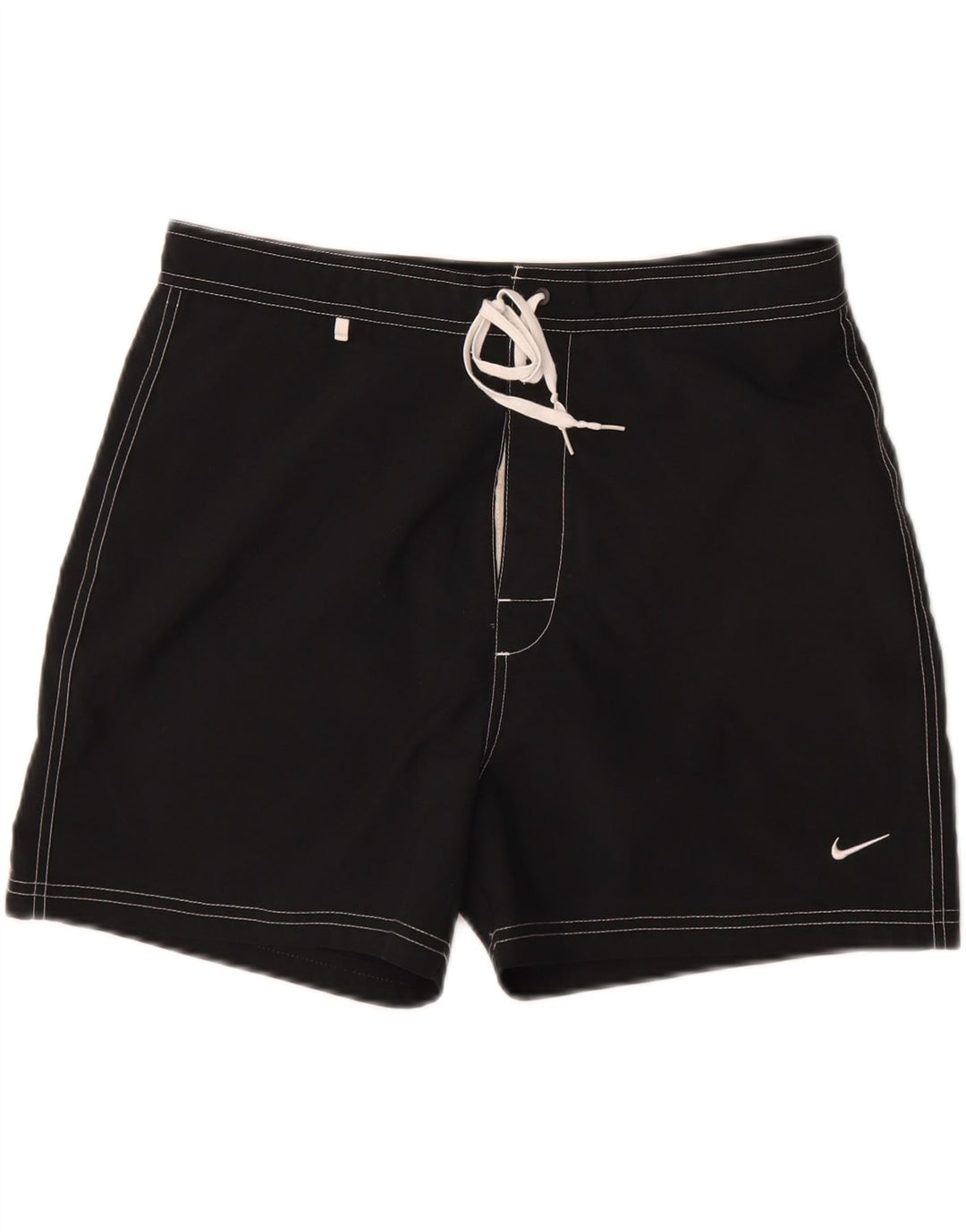 Nike Mens Swimming Shorts Medium  Black Colourblock Polyester