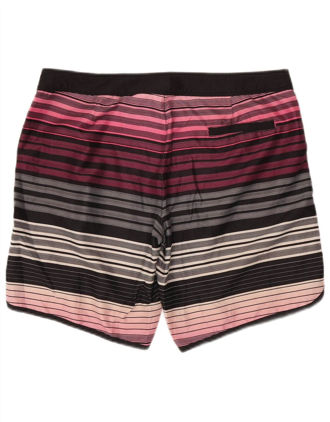 HURLEY Mens Swimming Shorts Medium Multicoloured Striped Polyester