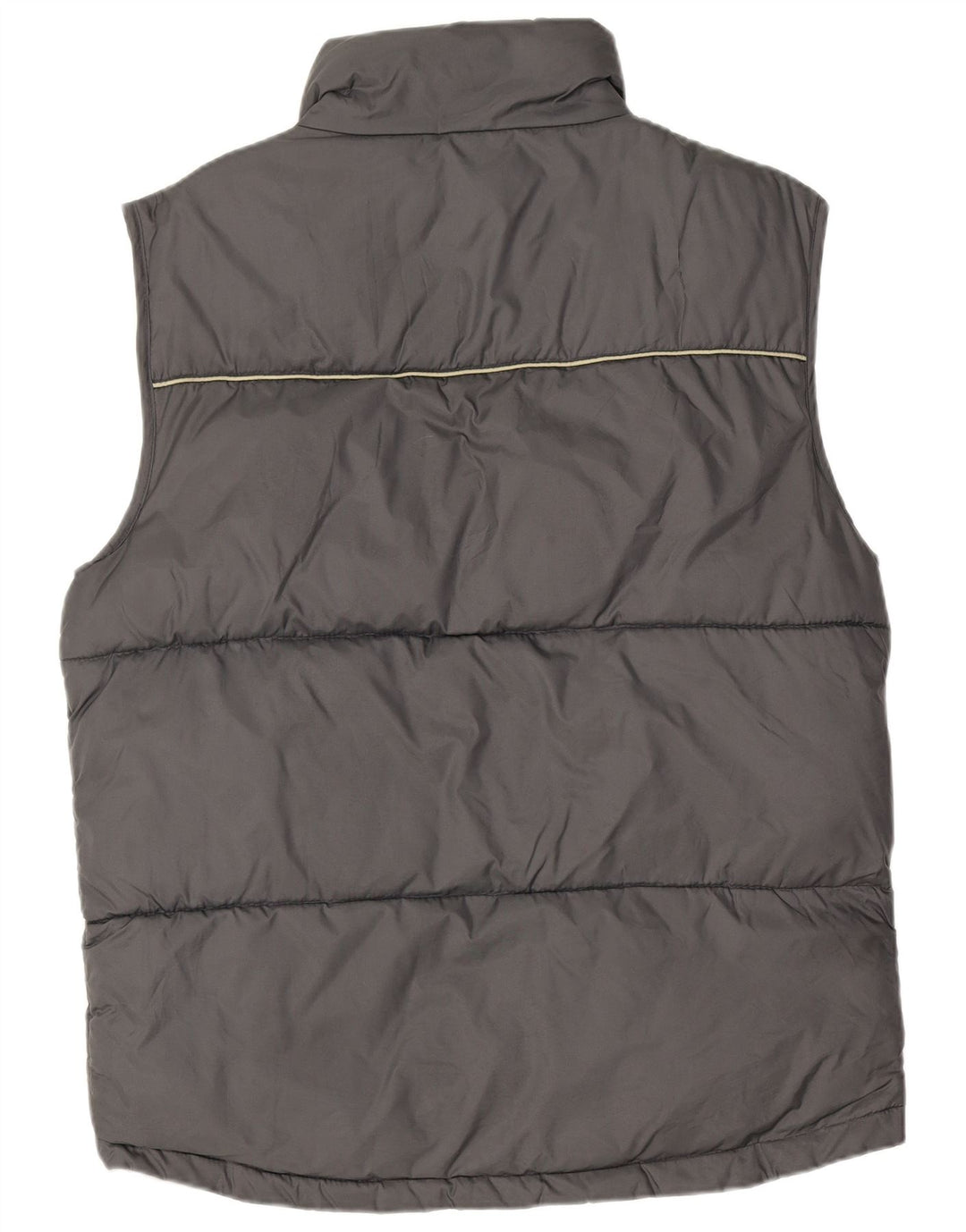 Jack & Jones Mens Padded Gilet UK 14 Medium Grey Nylon