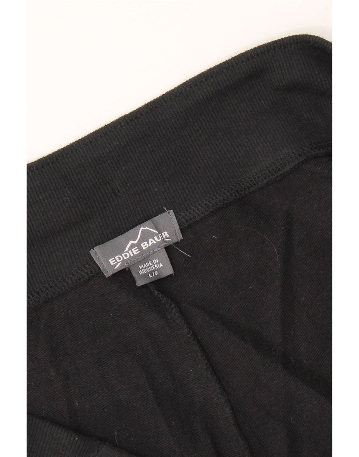 EDDIE BAUER Mens Sport Shorts Large Black Cotton Vintage Eddie Bauer and Second-Hand Eddie Bauer from Messina Hembry 