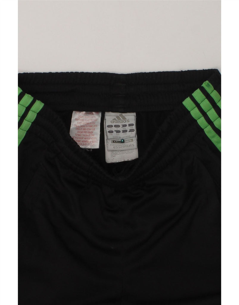 ADIDAS Boys Clima 365 Sport Shorts 9-10 Years Black Polyester | Vintage Adidas | Thrift | Second-Hand Adidas | Used Clothing | Messina Hembry 