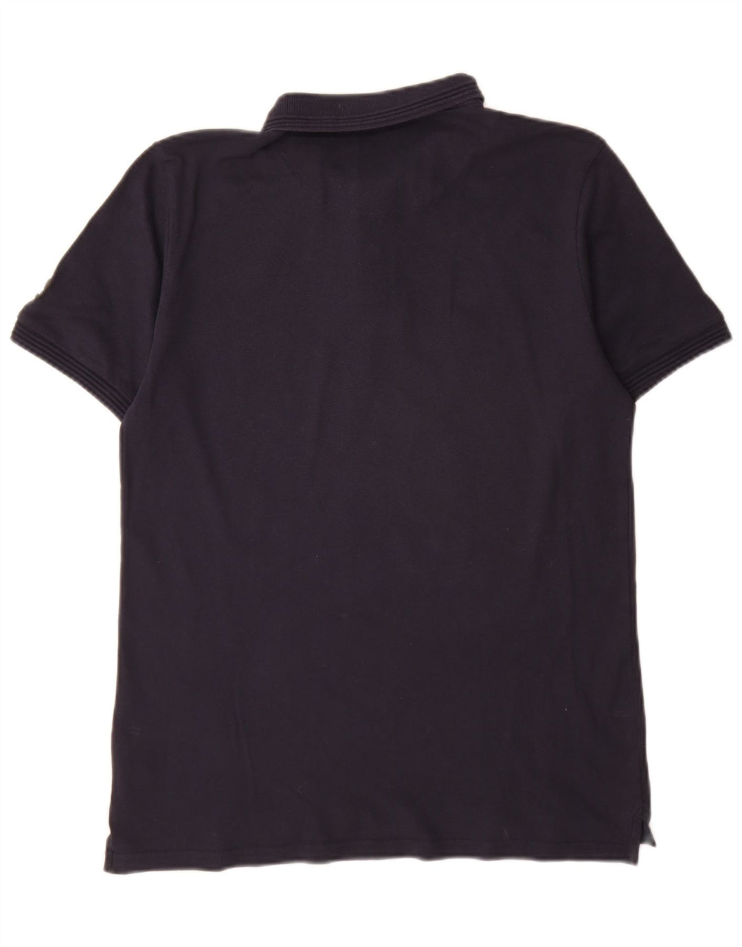 Sundek Mens Polo Shirt Medium Navy Blue Cotton