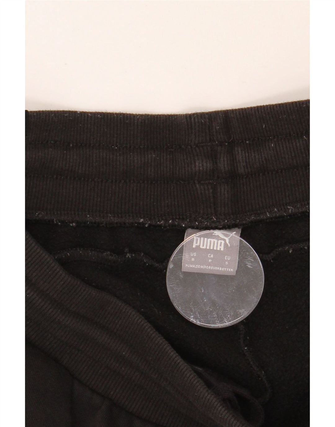PUMA Womens Tracksuit Trousers Joggers UK 10 Small  Black Vintage Puma and Second-Hand Puma from Messina Hembry 