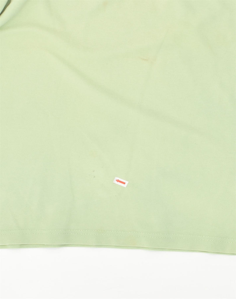 NIKE Mens Polo Shirt Medium Green Cotton | Vintage Nike | Thrift | Second-Hand Nike | Used Clothing | Messina Hembry 